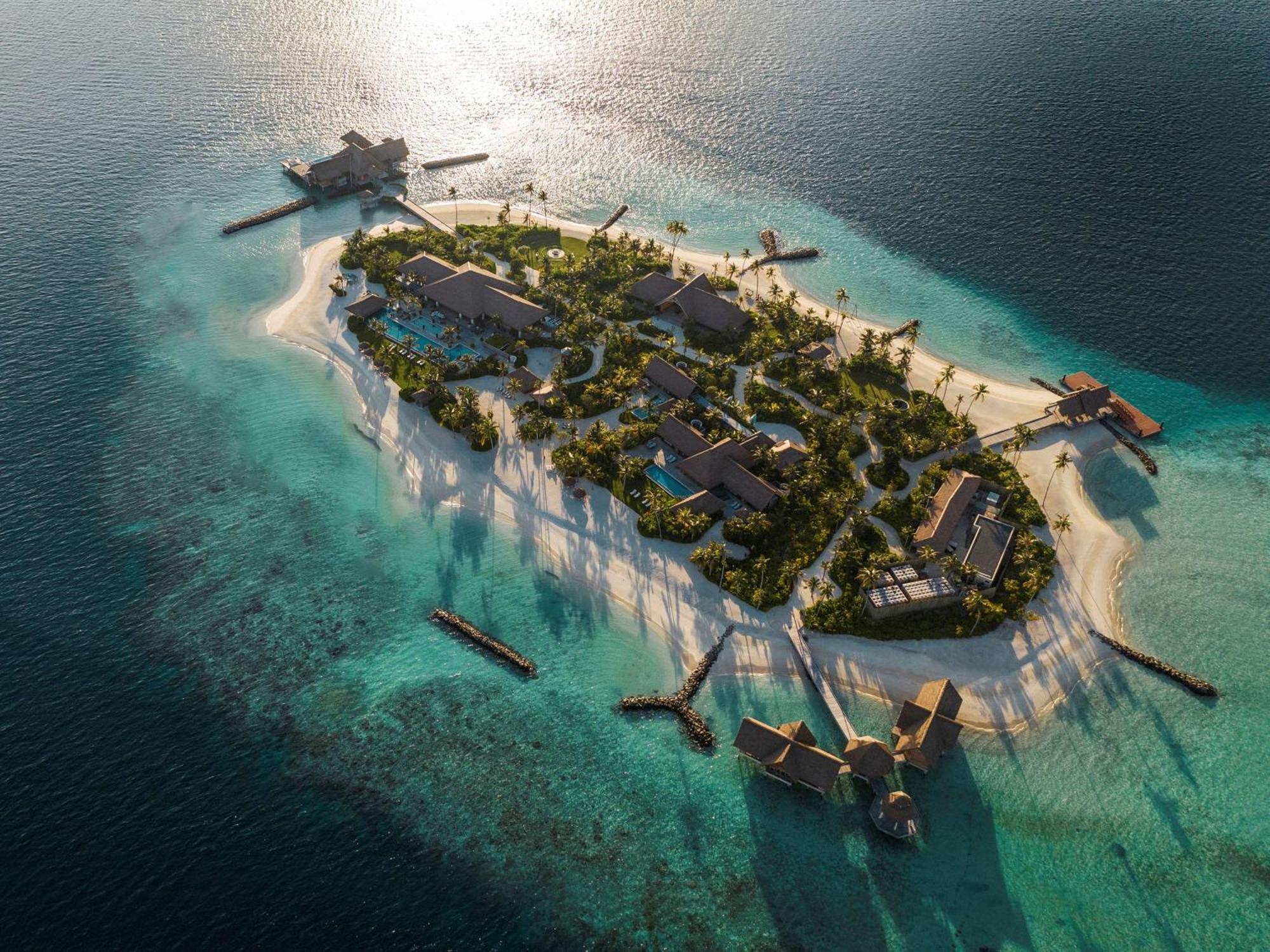 马尔代夫华尔道夫伊塔富士酒店 Ithaafushi Island 外观 照片